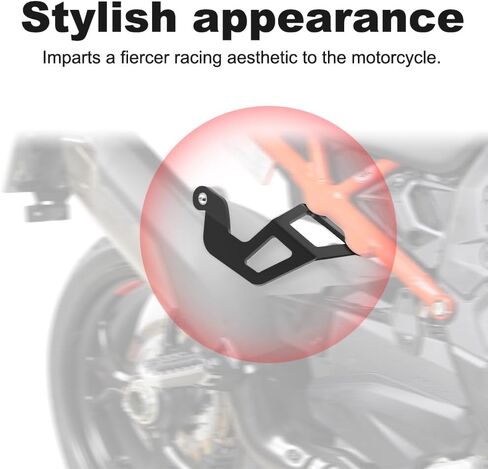 Xitomer Exhaust Hanger Brackets Compatible with Multistrada V4 V4S 2021-2024 Motorcycle Exhaust Hanger Fit for 2024 Multistrada V4 Aluminum Exhaust Pipe Muffler Pipe Support Guard Holder in Saudi Arabia