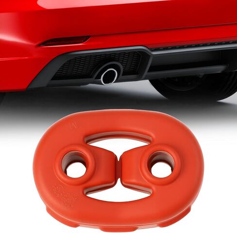 ECSiNG 2 قطعة كاتم صوت عادم السيارة دعامة مطاطية 1K0253147E 1K0253147F 6937984RMP متوافق مع Audi A3 in Kuwait