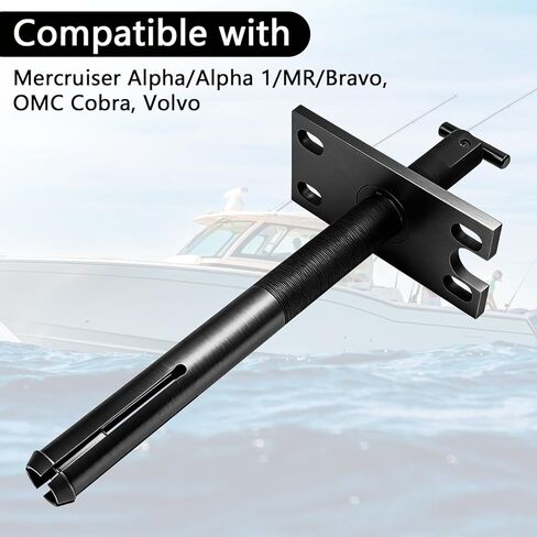 أداة سحب وتركيب محمل جيمبال متوافقة مع محرك القارب البحري Mercruiser Alpha وAlpha 1 وMR وBravo وOMC Cobra وVolvo، وأداة رفع عزم الدوران in Saudi Arabia