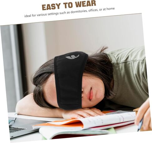ARTIBETTER Sleep Ear Muffs for Men and Women Soft Ear Covers with Comfortable Headband Eye Warmers for Sleeping Relaxation Travel in Saudi Arabia