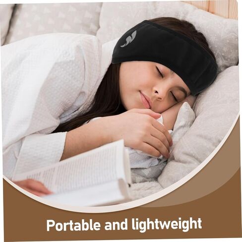 ARTIBETTER Sleep Ear Muffs for Men and Women Soft Ear Covers with Comfortable Headband Eye Warmers for Sleeping Relaxation Travel in Saudi Arabia
