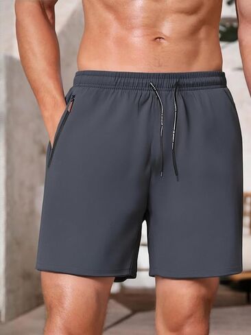 Men's Casual Shorts, Lightweight Quick-Dry Joggers for Travel & Streetwear, 4-Season Activewear in Saudi Arabia