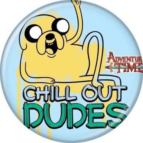 مجموعة Ata-Boy Adventure Time مكونة من أربعة أزرار قابلة للجمع مقاس 1.25 بوصة in Saudi Arabia