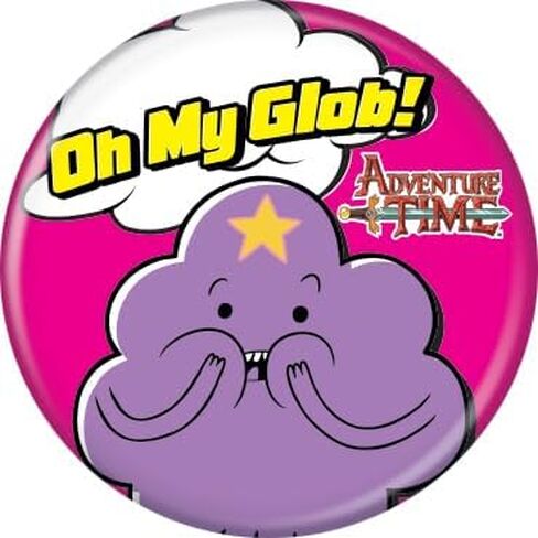 مجموعة Ata-Boy Adventure Time مكونة من أربعة أزرار قابلة للجمع مقاس 1.25 بوصة in Saudi Arabia