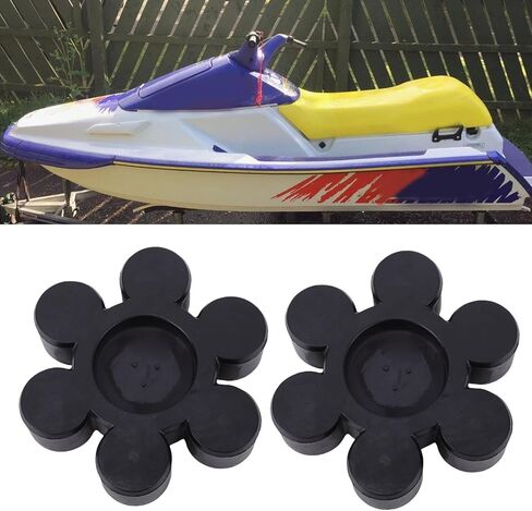 2 قطعة قارنات المثبط المطاطية 6M6-4581J-00-00 استبدال مقرنة مثبط عمود المحرك لـ Waverunner III 650 Superjet 650 مع قدرات تخميد الاهتزاز المتميزة in Kuwait
