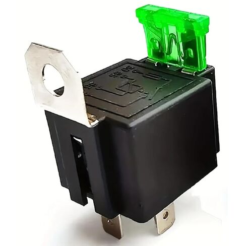 مرحل السيارة مع مصهر 30 أمبير، 12 فولت/24 فولت 4PIN/5PIN طرف نحاسي مرحل اتصال فضي لأضواء السيارة وأبواقها (12 فولت 5PIN) in Saudi Arabia