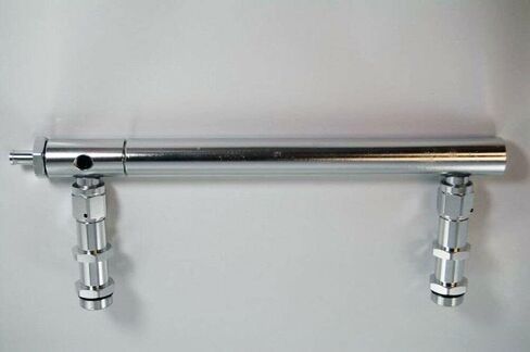 Billet Aluminum Holley 4150 Double Pumper Fuel Line Log Clear Anodized SBC BBC in Saudi Arabia