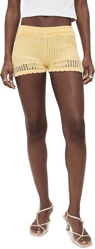 Bailey Rose Women's Crochet Mini Shorts in Saudi Arabia