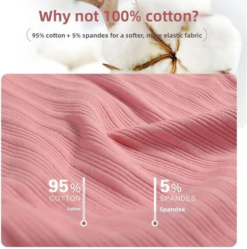 4Pcs Maternity Underwear with Adjustable Belly Support - Plus Size Breathable Combed Cotton High Waist Panties for Pregnant Women Multicolor in Saudi Arabia