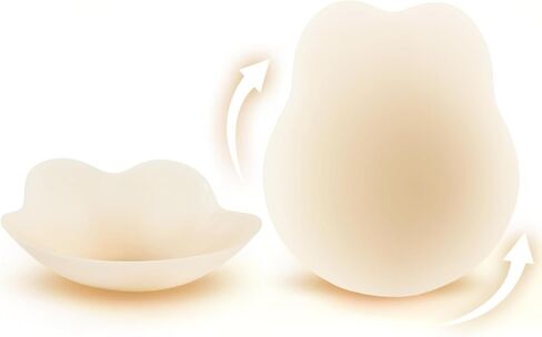 Adhesive Sticky Push Up Bra Invisible Backless Strapless Reusable Nipple Covers for Women in Saudi Arabia