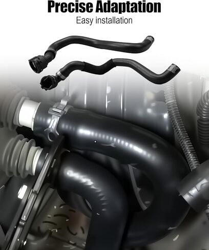 Coolant Heater Hose Heater Core to Pipe Fit for Audi A4 Quattro 2005 2006 2007 2008 2009, Water Supply and Return Hose Replace 8E1819373R 8E1819373C 8E1819371T in Saudi Arabia