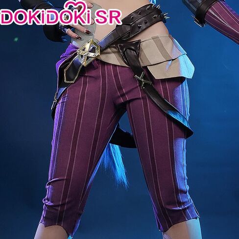 KIRA KIRA Game Cosplay Costume Doki-SR Upgraded Vest Sleeves Pants Outfits Halloween Costume in Saudi Arabia