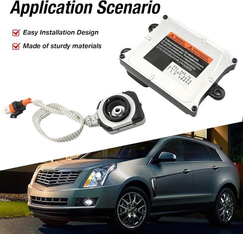 22785848 Xenon HID Headlight Ballast Kit with Igniter Control Harness and Connector, Replacement for SRX 2010-2016, Replaces 93235016 031100-3093 25906888 in Saudi Arabia