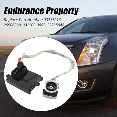 22785848 Xenon HID Headlight Ballast Kit with Igniter Control Harness and Connector, Replacement for SRX 2010-2016, Replaces 93235016 031100-3093 25906888 in Saudi Arabia