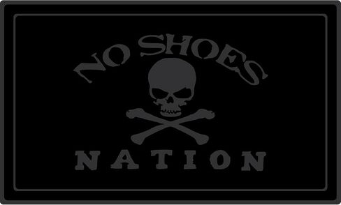 سجادة No Shoes Nation Dock - سجادات أرضية للقوارب من إسفنج SeaDek EVA بسُمك 6 مم، وسادات قبضة خلفية من المطاط المقاوم للماء شديدة التحمل - ممسحة مدخل داخلية وخارجية للرصيف والقارب والعائم in Kuwait