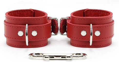 VP Leather Wrist or Ankle Cuffs - Premium Latigo Leather - Soft Lambskin Inside in Kuwait