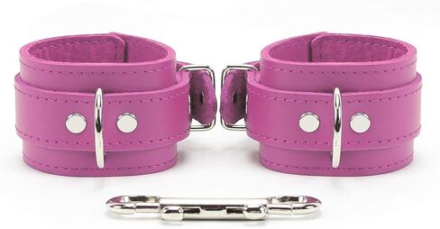 VP Leather Wrist or Ankle Cuffs - Premium Latigo Leather - Soft Lambskin Inside in Kuwait