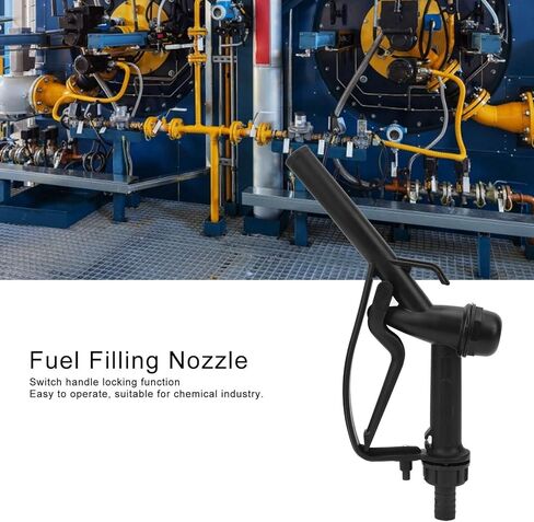 FuelNozzle SZ-20 فوهة تعبئة الوقود باللون الأسود، فوهة التزود بالوقود اليدوي، فوهة نقل الوقود، فوهة توصيل الاستغناء عن الوقود للصناعات الكيميائية in Saudi Arabia