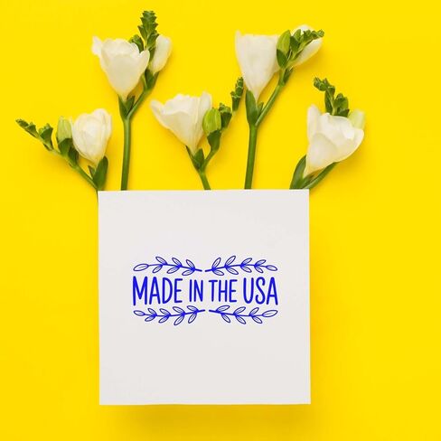 Mini Liberty Star Country of Origin Duo Rubber Imprint Set – Hand Stamp & for Scrapbooking, Patriotic Crafts, Paper Tags, Journals in Saudi Arabia