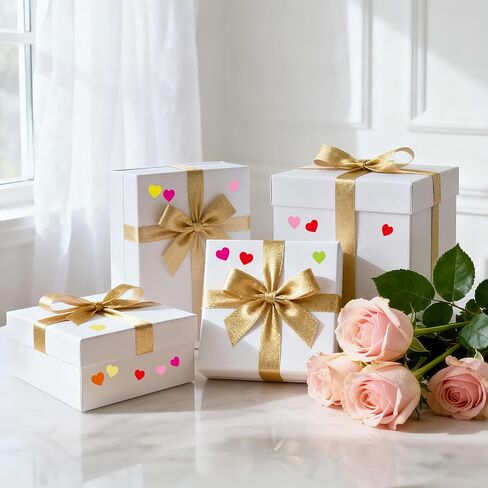 Anwyll 6000Pcs Heart Stickers - 1/2Inch Tiny Mini Small Heart Shape Sticker for Teen Adult Happy Valentines Day Hearts Stickers Self Adhesive Love Sticker for Envelope Seal Card Crafts Gift Packaging in Saudi Arabia