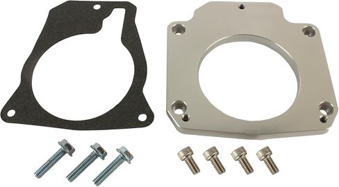 LS3 4 Bolt Intake to LS1 3 Bolt Throttle Body Adapter for Drive By Wire 551567 Compatible with TB DBW LS2 LH6 L92 L76 LY2 LY5 LY6 LC9 LFA LH8 LMG L98 L9H L20 L94 LZ1 L99 L96 LC8 L77 in Saudi Arabia