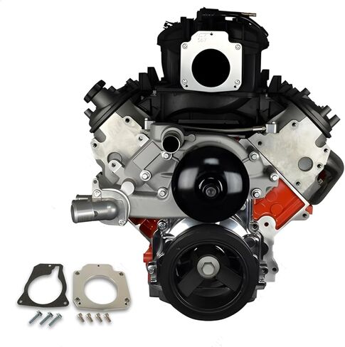 LS3 4 Bolt Intake to LS1 3 Bolt Throttle Body Adapter for Drive By Wire 551567 Compatible with TB DBW LS2 LH6 L92 L76 LY2 LY5 LY6 LC9 LFA LH8 LMG L98 L9H L20 L94 LZ1 L99 L96 LC8 L77 in Saudi Arabia