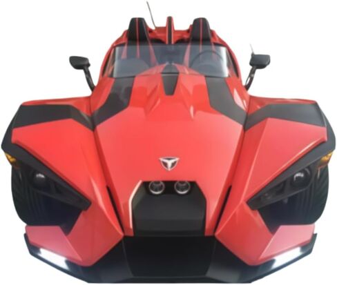 LED DRL & Amber Turn Signal 2PCS Kit for Polaris Slingshot - White Fog Daytime Light in Kuwait