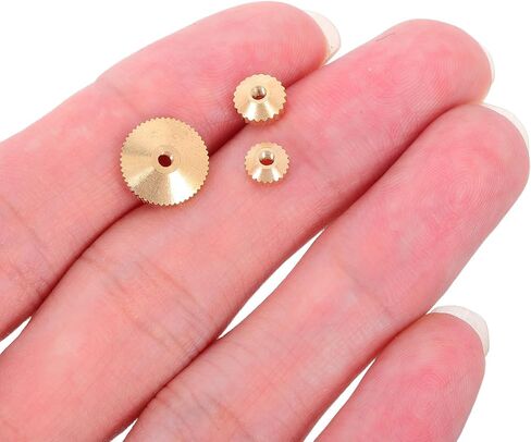 12pcs Clock Hand Nut Assortment, Brass Parts, Mechanical Movement Repair Components for Grandfather, Clocks Hand, Grandfather Wall in Saudi Arabia