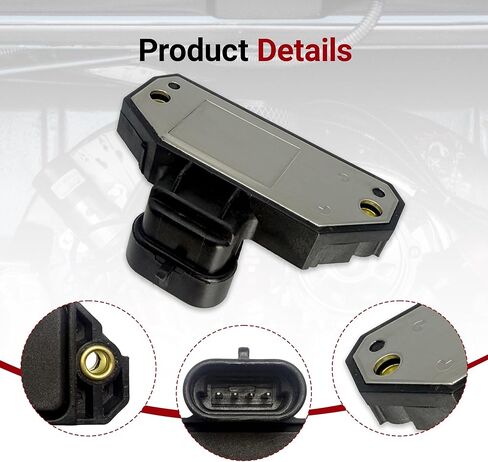 Ignition Control Module Compatible with Chevy Express Silverado Suburban C1500 C2500 C3500 Blazer Replacement for GMC Savana Sonoma Yukon K1500 K2500 K3500, Replaces 16201599 LX381 in Kuwait