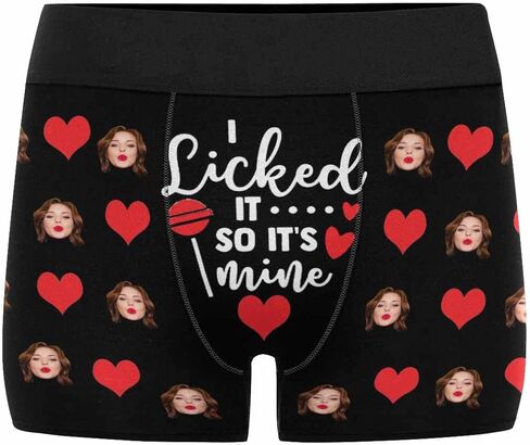 الملاكمون المخصصون مع الوجه الملاكمين شخصية الملابس الداخلية المخصصة للرجال صديقها الأب الزوج in Kuwait