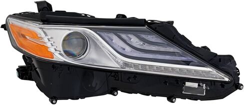 Replacement Headlight Kit Fits Toyota Camry 2018 Passenger Side 3.5L V6 w/LED Turn Signal (XLE) in Saudi Arabia