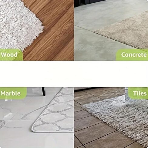 8pcs Triangular Rug Grippers Non-Slip, Dual-Sided Adhesive Pads, Easy to Apply & Remove,Washable, Keeps Corners Flat on Hardwood Floors & Tiles Deal for Bedrooms, Offices, Living Rooms in Saudi Arabia