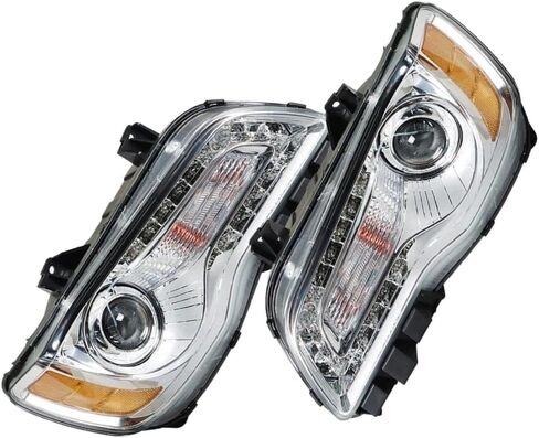 Headlight Halogen Type Chrome Housing Right&Left Side in Saudi Arabia
