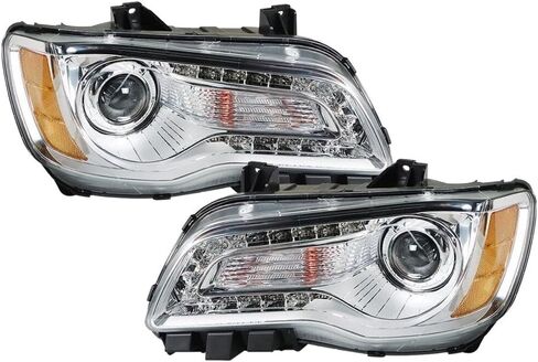 Headlight Halogen Type Chrome Housing Right&Left Side in Saudi Arabia