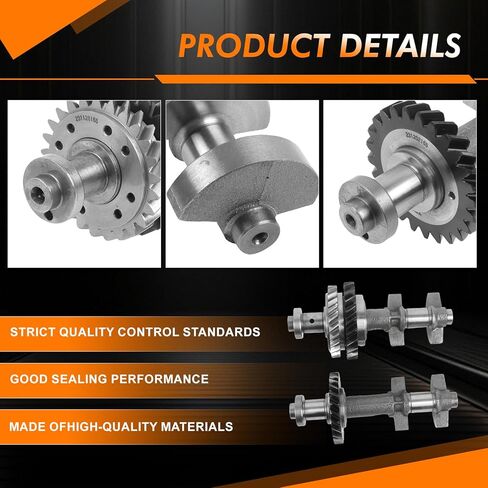 13601-28021 13602-28020 مجموعة عمود توازن المحرك قطعتين متوافقة مع محرك Toyota Camry Corolla Solara Matrix RAV4 2AZ-FE 2AZ-FXE Scion xB tC 2.4L 2.4L لمحرك Lexus HS250h 2007-2015 بعد السوق in Kuwait