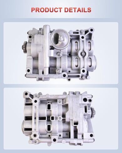 233002G520 Engine Oil Pump Shaft Balance Assembly, Replacement for 2009-2015 Kia Optima Sorento 2.0L 2.4L, 2009-2015 Hyundai Sonata Azera 2.0L 2.4L, Part# 23300-2G520 233002G510 23300-2G510 in Kuwait