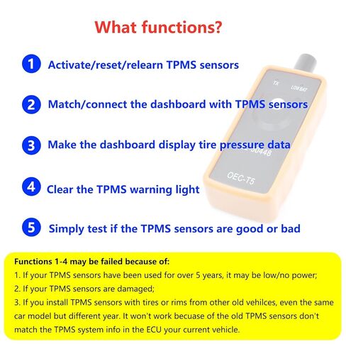 EL-50448 TPMS أداة إعادة تعلم GM TPMS أداة إعادة تعلم Chevy TPMS أداة إعادة ضبط مستشعر الإطارات قطار نظام مراقبة ضغط الإطارات أداة برمجة تفعيل لسيارة Chevy Buick GMC لموديلات 200+ GM in Kuwait