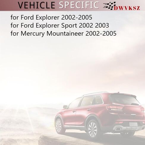 بديل خرطوم سائل التبريد A/C لـ Mercury Mountaineer 4.0L 2002 2003 2004 2005، لـ Mountaineer 4.6L 2002 2003 2004 2005، لـ Ford Explorer 4.0L 2002 2003 2004 2005، (1x) in Saudi Arabia