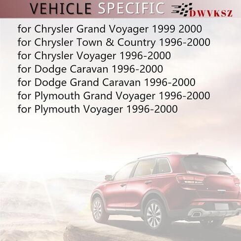 بديل خرطوم سائل التبريد A/C لبليموث فوييجر 3.3L 1996 1997 1998 1999 2000، لدودج كارافان 3.0L 1996 1997 1998 1999 2000، لكارافان 3.3L 1996 1997 1998 1999 2000، (1x) in Kuwait