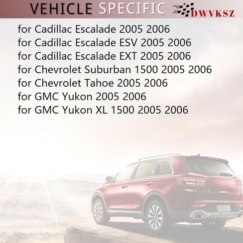 بديل خرطوم سائل التبريد A/C لكاديلاك إسكاليد 6.0 لتر 2005 2006، لسيارة جي إم سي يوكون XL 1500 5.3L 2005 2006، لسيارة شيفروليه تاهو 4.8 لتر 2005 2006، لسيارة تاهو 5.3 لتر 2005 2006، (1x) in Kuwait