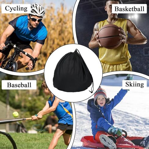 6Pcs Welding Helmet Bag Microfiber Ski Hood Storage Bags, Lightweight Motorcycle Helmet Storage Carrying Bag, Helmets Storages Large Helmets Organization for Football Hockey Ski Riding Racing Bicycle in Saudi Arabia