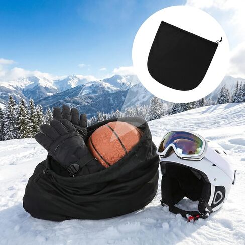 6Pcs Welding Helmet Bag Microfiber Ski Hood Storage Bags, Lightweight Motorcycle Helmet Storage Carrying Bag, Helmets Storages Large Helmets Organization for Football Hockey Ski Riding Racing Bicycle in Saudi Arabia