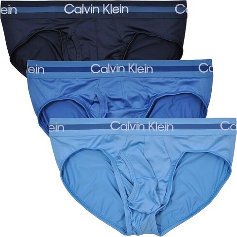 Calvin Klein Microfiber Stretch 3-pack Hip Briefs in Saudi Arabia