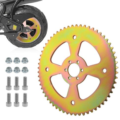 40 Tooth Mini Bike Sprocket for 40/41/420 Chain, Rear Sprocket 37mm Bore with 6 Hole Fit for Coleman CT100U CC100X Baja Doodle Bug DB30 Monster Mega Moto MMB105 Mini Bike Parts in Saudi Arabia