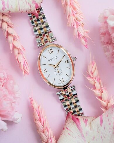 Balmain, Lady, Haute Elegance, Bicolor (Steel and Yellow PVD), Swiss Made, Quartz, Silver, Stainless Steel 316L, B81123922 in Saudi Arabia