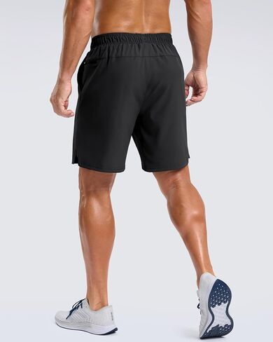 G Gradual Men's Workout Gym Shorts with 2 Zipper Pockets 7"/ 5"/ 9" Quick Dry Athletic Running Basketball Shorts for Men in Saudi Arabia