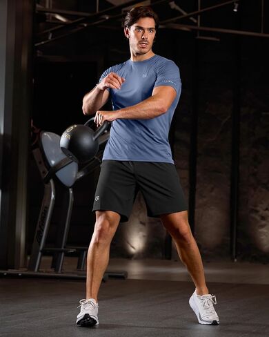 G Gradual Men's Workout Gym Shorts with 2 Zipper Pockets 7"/ 5"/ 9" Quick Dry Athletic Running Basketball Shorts for Men in Saudi Arabia