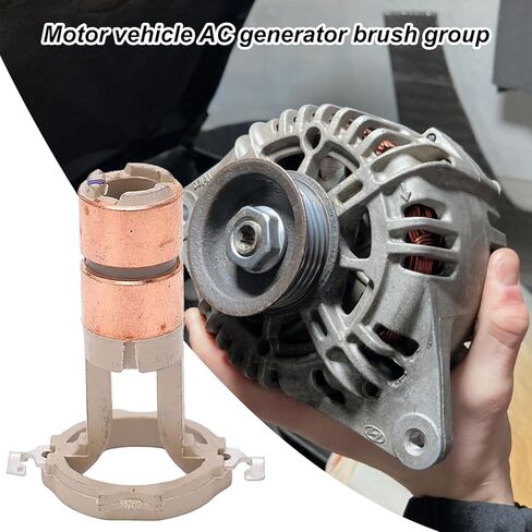 Automotive Slip Ring Brushes, Alternator Repair Kit, 2.36 x 1.57 x 1.18 Inch Set with Anti-Friction Feature, Generator Replacement Kit with Components, Car Alternator Bearing Repair Tools in Saudi Arabia