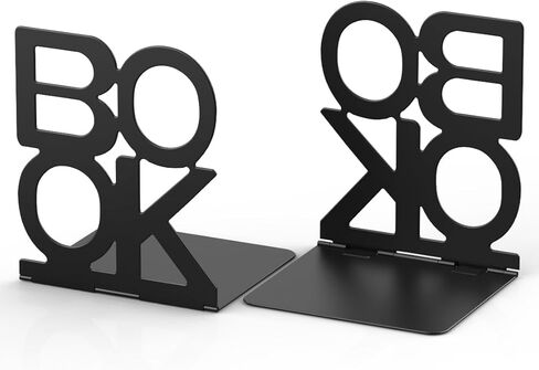 Book Ends,1 Pair Bookends Folding Book Ends Metal Bookend (1 Pair) in Saudi Arabia