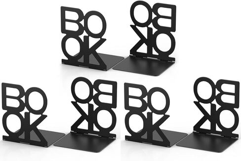 Book Ends,1 Pair Bookends Folding Book Ends Metal Bookend (1 Pair) in Saudi Arabia